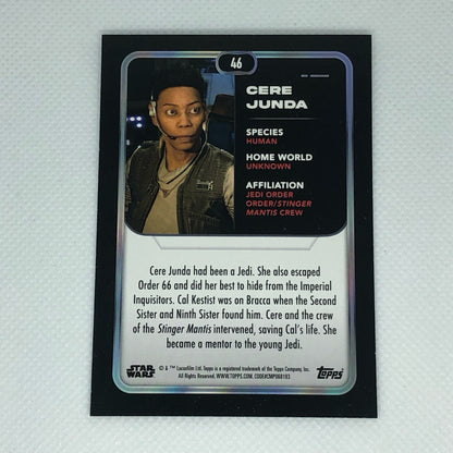 シア・ジュンダ 2023 Topps Star Wars ベースカード #46