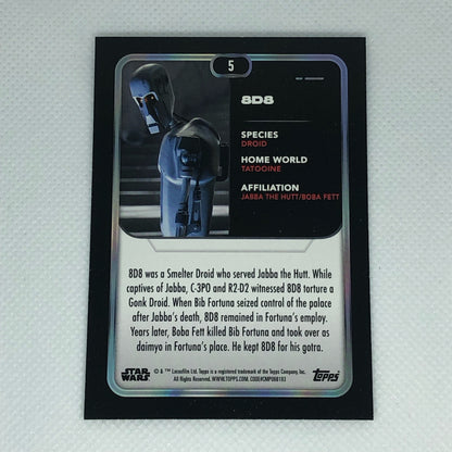 8D8 2023 Topps Star Wars ベースカード #5