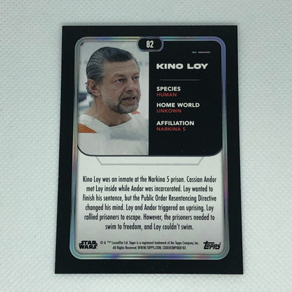 キノ・ロイ 2023 Topps Star Wars ベースカード #82