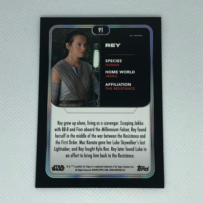 レイ 2023 Topps Star Wars ベースカード #91