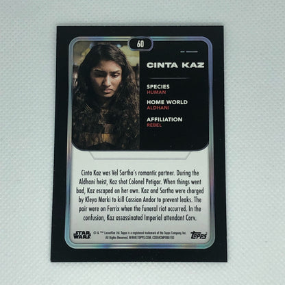 シンタ・カース 2023 Topps Star Wars ベースカード #60