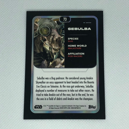 セブルバ 2023 Topps Star Wars ベースカード #73