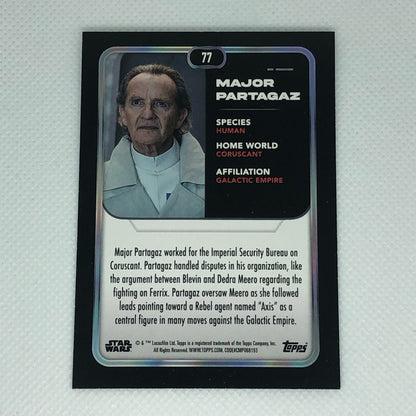 パータガス少佐 2023 Topps Star Wars ベースカード #77