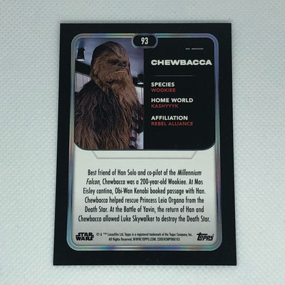 チューバッカ 2023 Topps Star Wars ベースカード #93