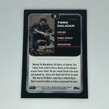 トロ・カリバン 2023 Topps Star Wars ベースカード #38