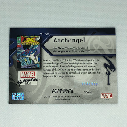 アークエンジェル 2018 Marvel Masterpieces What If #WI-50 999枚限定