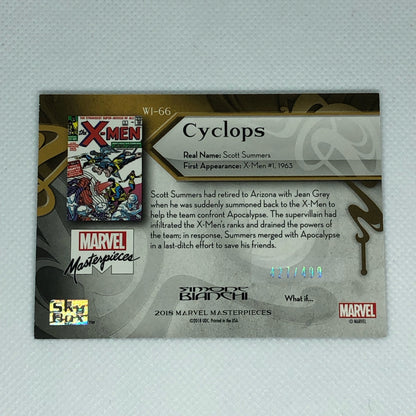 サイクロプス 2018 Marvel Masterpieces What If #WI-66 499枚限定